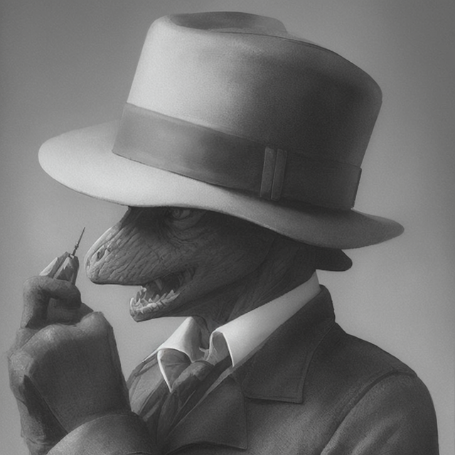 Velociraptor Private Detective